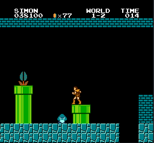 Simon Super Mario Crossover