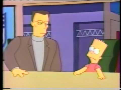 The Simpsons visit ‘NFL on Fox’ (1995)