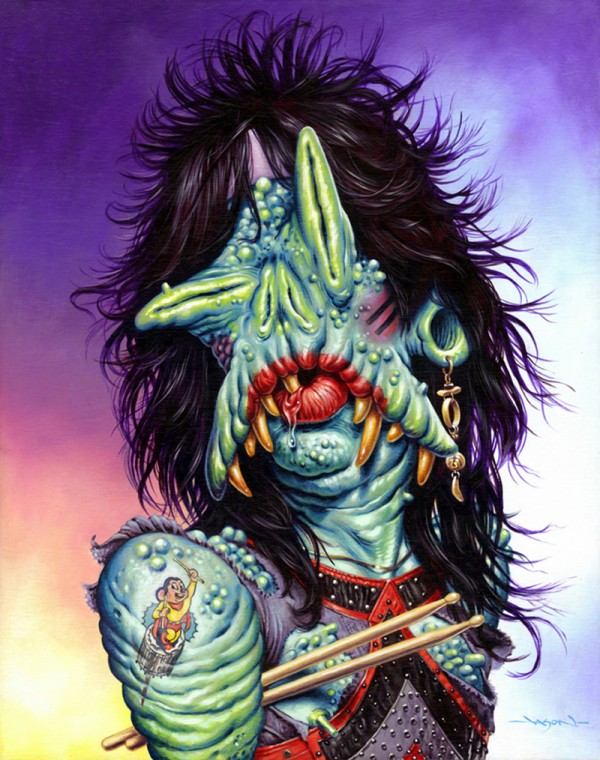 Tommy Lee monster by Jason Edmiston