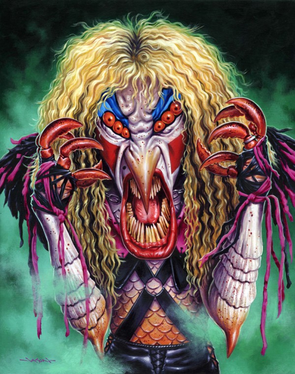 Dee Snider monster by Jason Edmiston