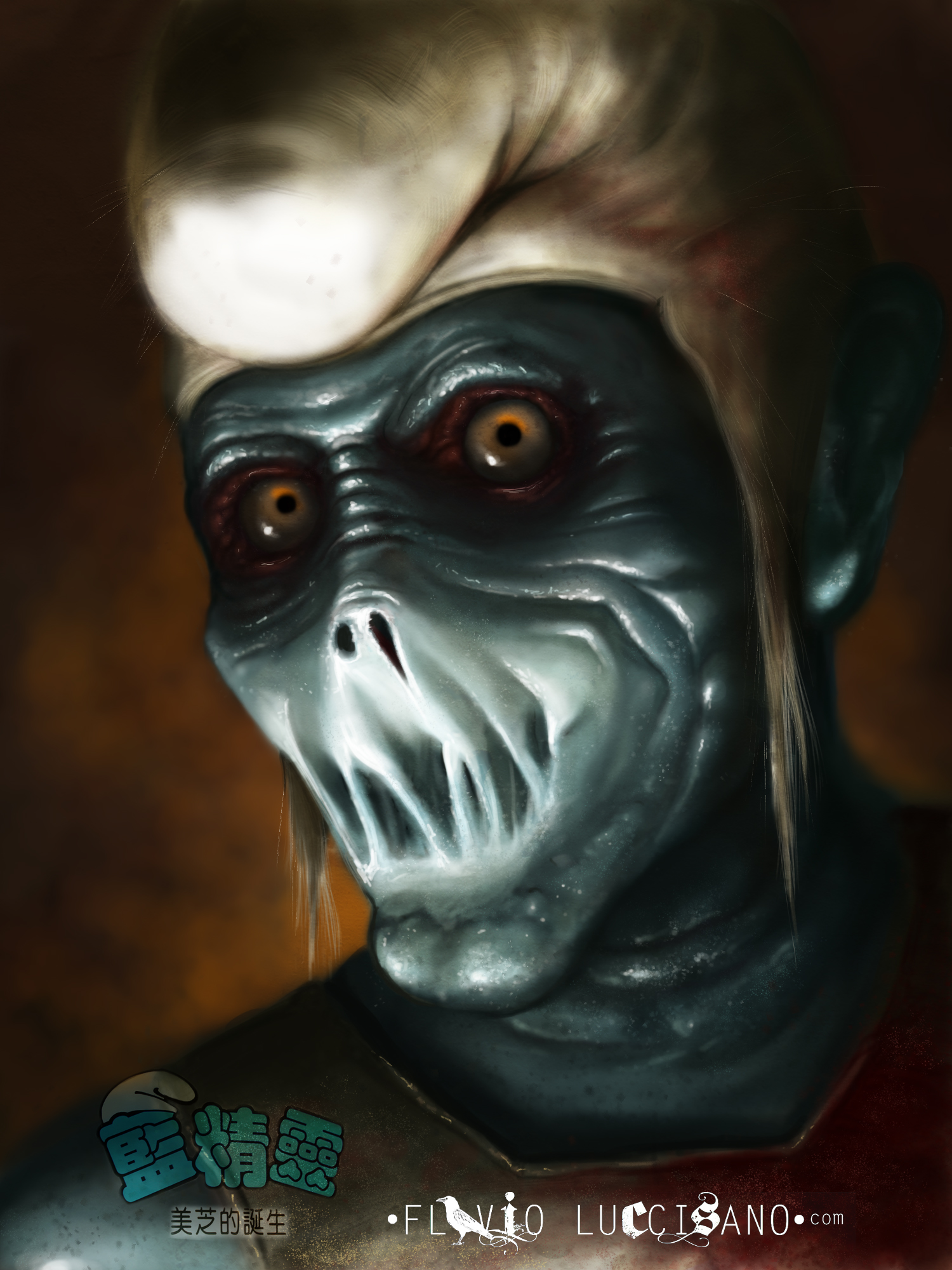 crazy_smurf_by_flavioluccisano-d4zjwf5.j