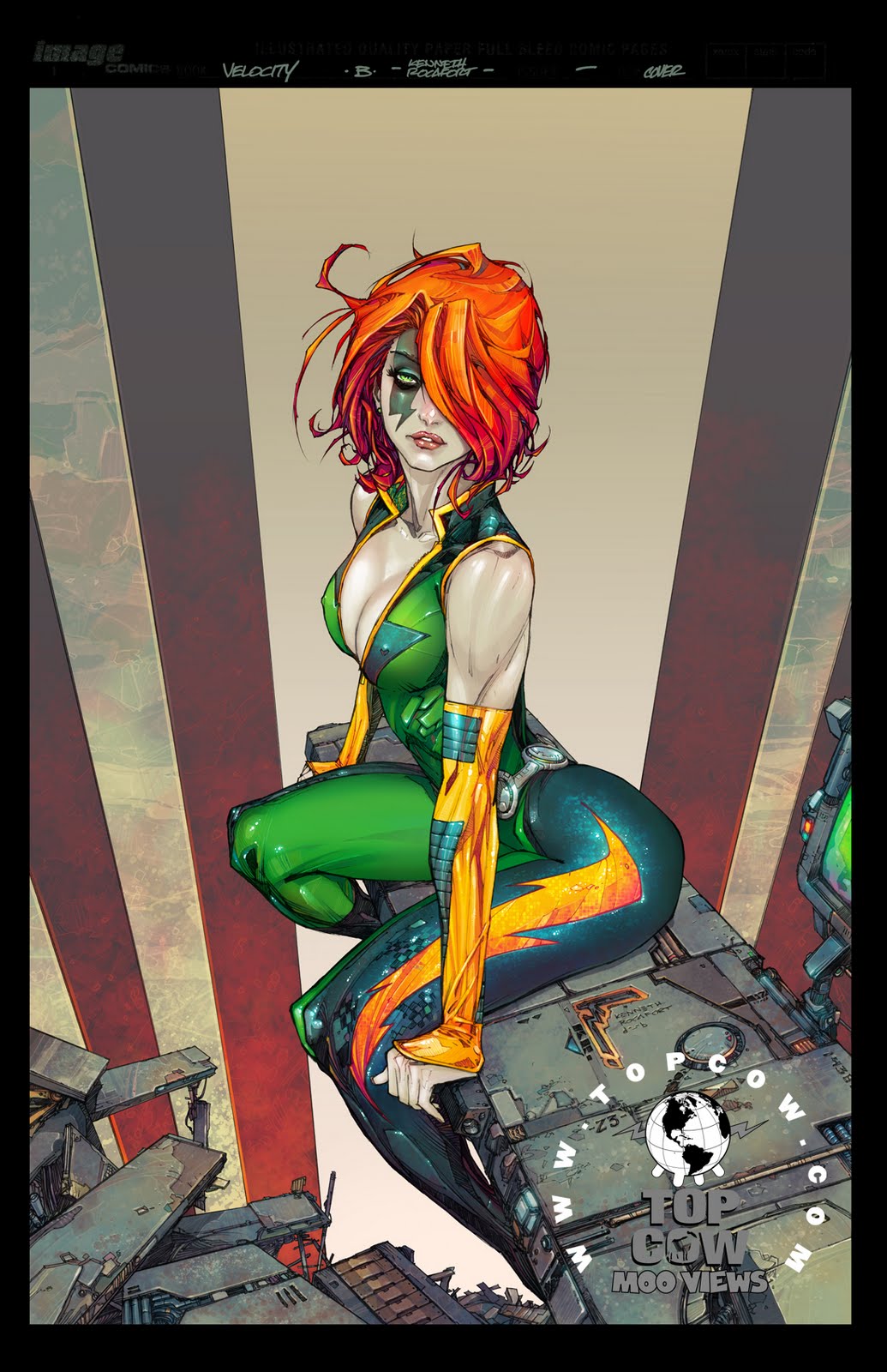 Velocity: Comic Book Art by Kenneth Rocafort