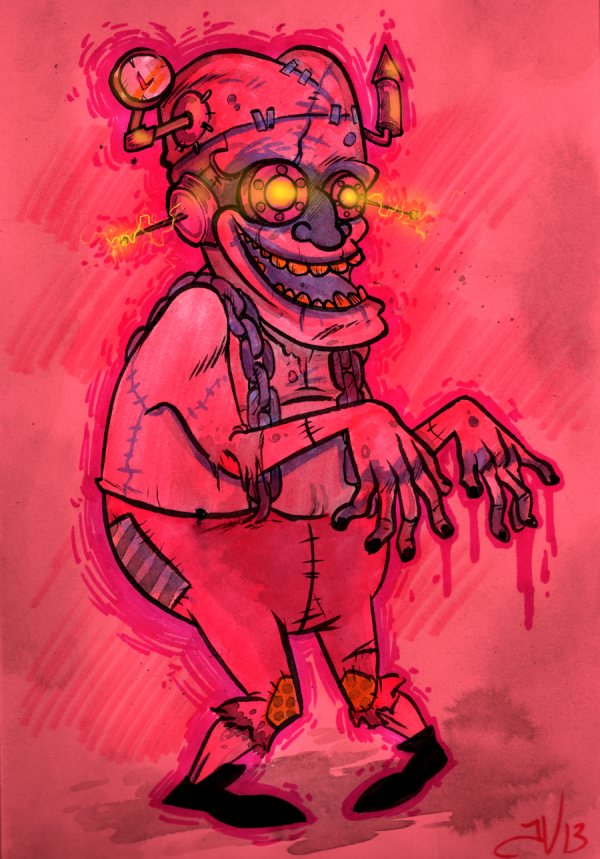Count Chocula, Franken Berry, and Boo Berry by JuneRevolver