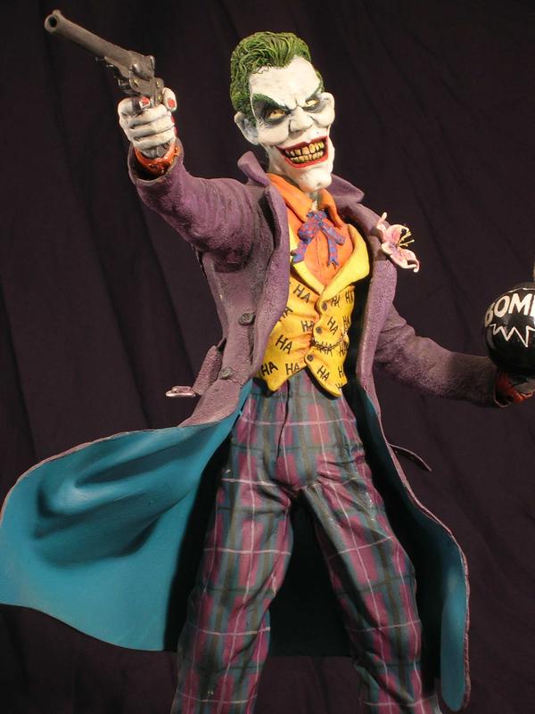 The Joker sculpture by Micky Betts - Batman Comics
