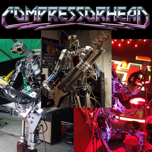 Compressorhead - All Robot Metal Cover Band