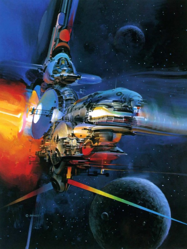 Science Fiction Illustrations by John Berkey - Sci-Fi Space Art (1)