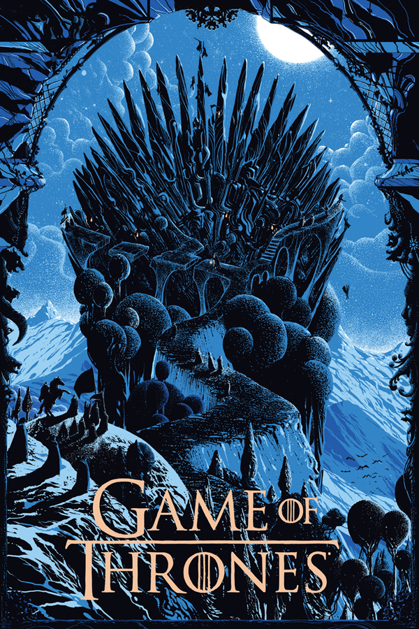 The Prize - Game of Thrones Art by Killian Eng - Mondo Poster