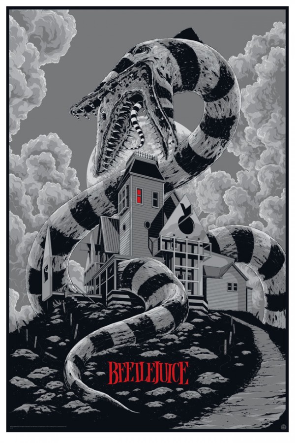 Beetlejuice Poster Art by Ken Taylor