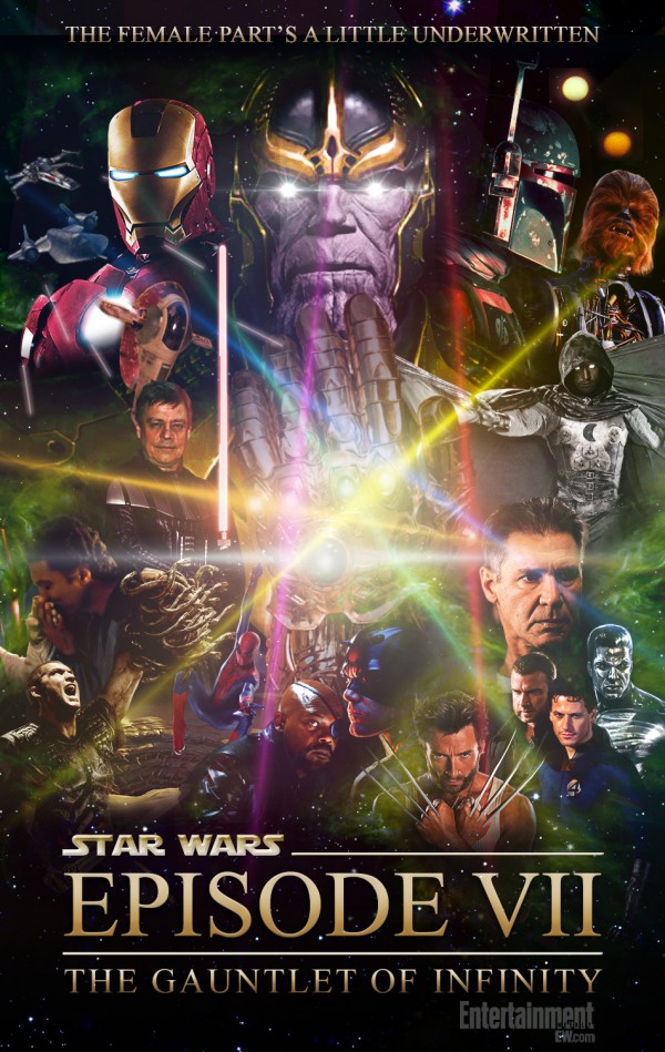 Poster for Patton Oswalt's Star Wars VII Pitch from Parks and Recreation