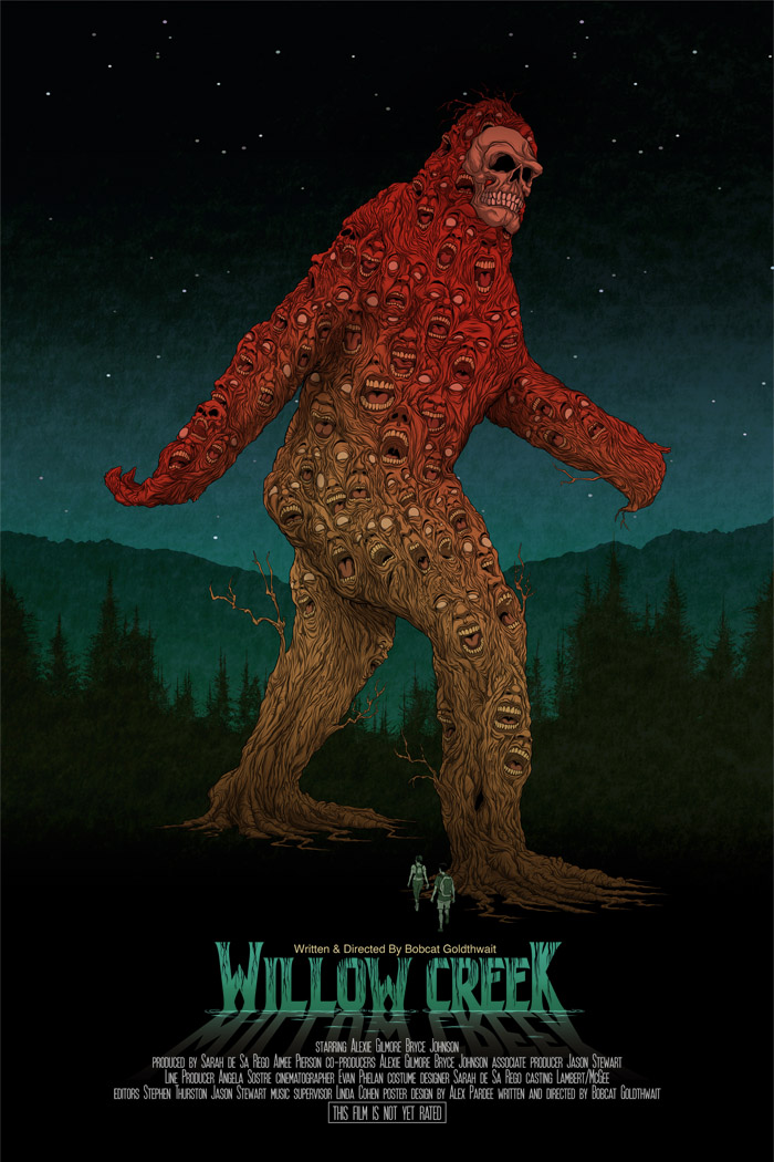 Terrific Poster for Bobcat Goldthwait's Bigfoot Movie Willow Creek