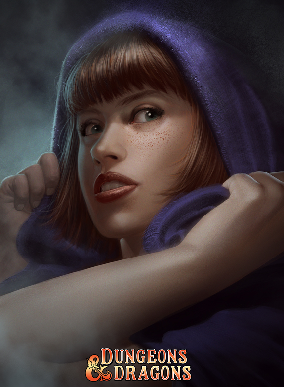 Dungeons & Dragons Cartoon Art by Stefani Rennee