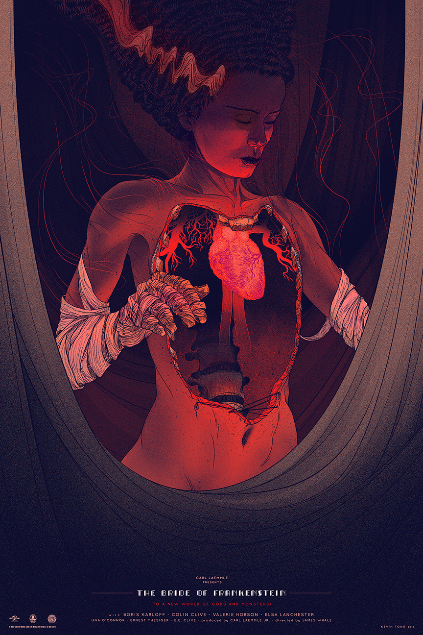 17 Extraordinary Film, TV and Book Posters by Kevin Tong