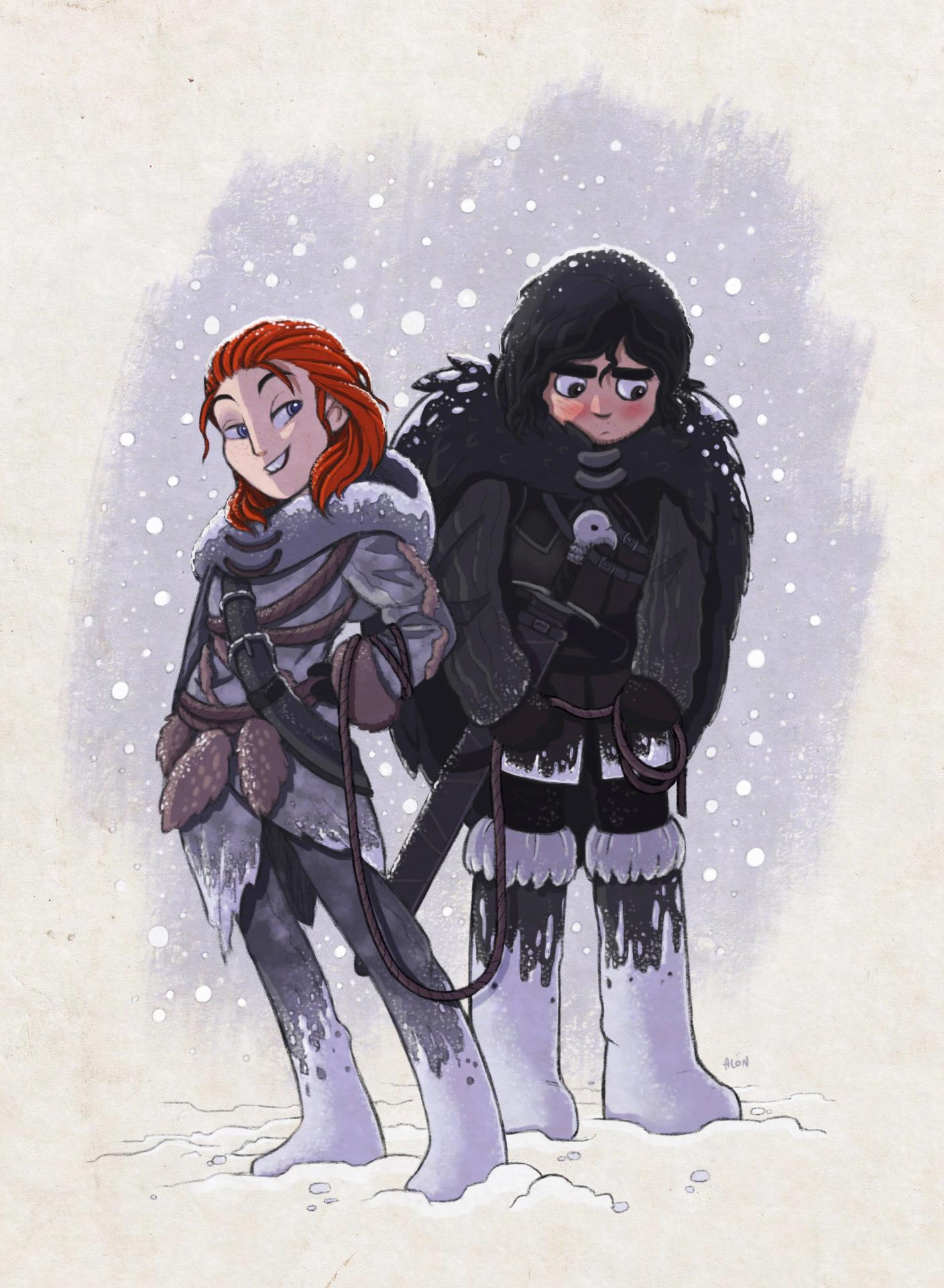 Ygritte And Jon Snow