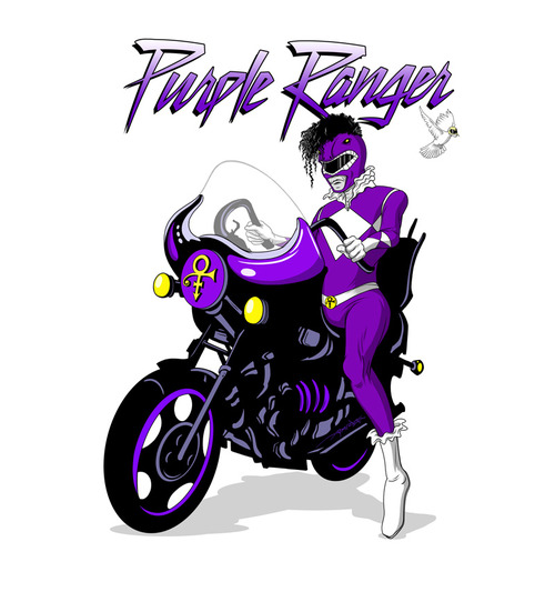 Purple Ranger [Prince x Power Rangers Mashup]