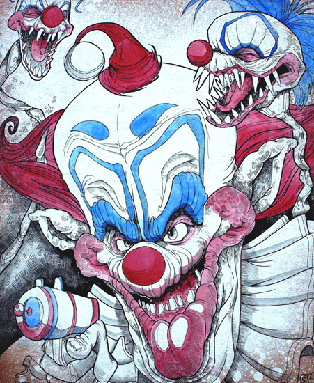 Killer Klowns From Outer Space Art By Candice Ciesla Killer Klowns From Outer Space Art By Candice Ciesla