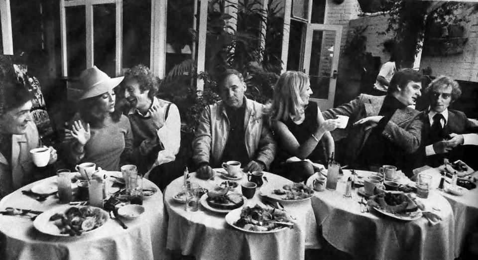 Photo: Mel Brooks and the Cast of Young Frankenstein (1974)
