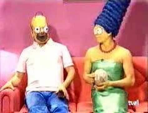 Weird Spanish Live Action Spoof of The Simpsons