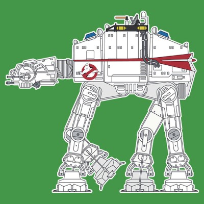 Ghostbusters AT-AT - Ecto-1, Star Wars