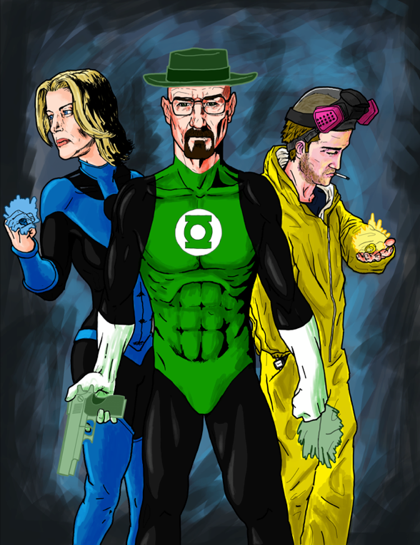 Breaking Lanterns by UltimateHurl - Breaking Bad x Green Lantern Mashup