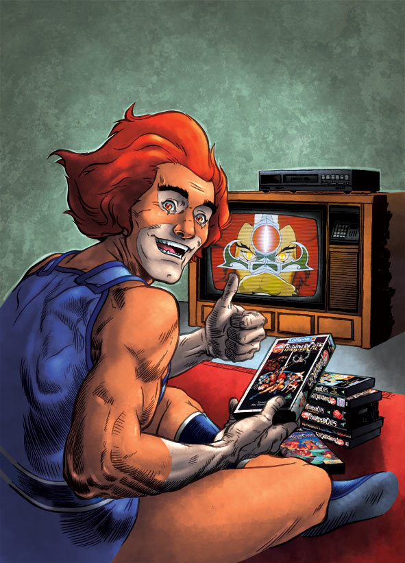 Masters of the Universe and ThunderCats Art by Adam Moore