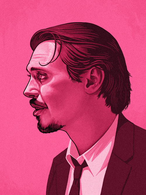 Mr Pink (Steve Buscemi) from Reservoir Dogs by Mike Mitchell