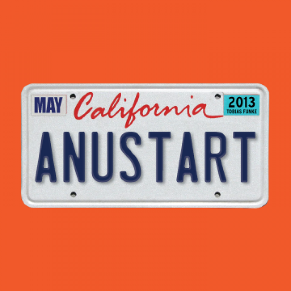 ANUSTART - Arrested Development T-Shirt - Tobias Funke LIcense Plate - David Cross