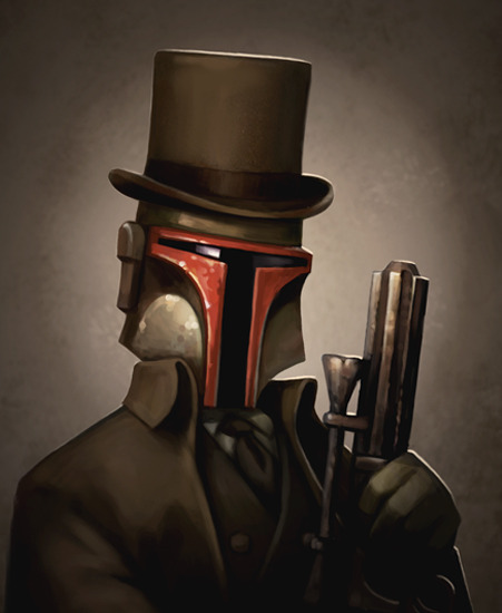 Old-Timey Star Wars Portraits by Greg Peltz [Steampunk Art]