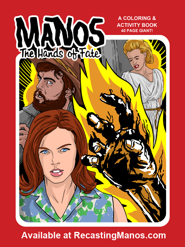 MANOS: The Hands of Fate Coloring Book