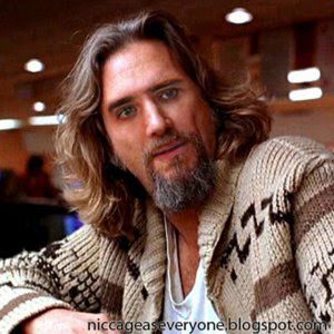 Nicolas Cage x The Big Lebowski - dude, jeff bridges, joel and ethan coen, face swap