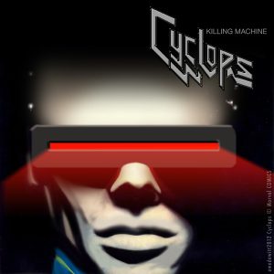 Cyclops x Judas Priest Killing Machine Album Cover - X-Men, Marvel Comics