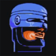 RoboCop talking animation from the NES game