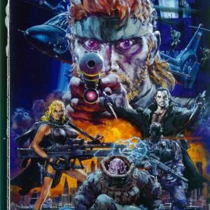 Metal Gear Solid 2 Artwork by Noriyoshi Ohrai - Video Games, Illustration