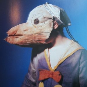 creepy vintage halloween photos - scary kids costumes - Donald Duck, Disney