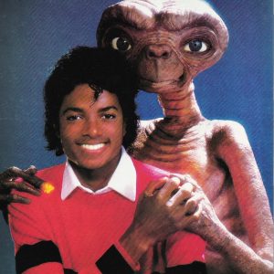 E.T. The Extra Terrestrial and Michael Jackson - audiobook, storybook, somewhere in the dark