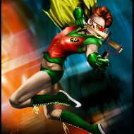 Eyes Slideways - Carrie Kelly by Rahzzah - Batman Art