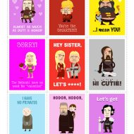 Game of Thrones Valentines by Chris Bishop