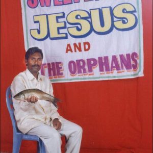 Sweet Baby Jesus and the Orphans Sign - Indian Man Holding Fish - Scambaiting Prank
