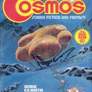 Cosmos Science Fiction and Fantasy Novermeber 1977 - art by jack gaughan
