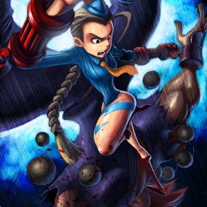 Cammy vs Akuma by Bram Lee - Street Fighter, Gaming, Capcom, Video Games