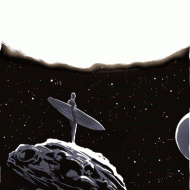 Animated Silver Surfer GIF by Francesco Francavilla
