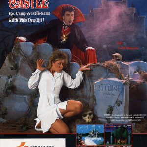 Haunted Castle (1987) - Konam Arcade Flyer