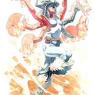 Spiral Juggling Corgis by NightmareHound - X-Men, Marvel Comics