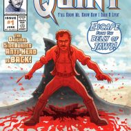 Quint from Jaws as Wolverine by PJ McQuade