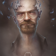 Walter White from Breaking Bad by Ty Dunitz