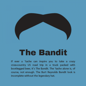 Burt Reynolds - Smokey and the Bandit Mustache