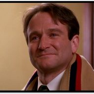 Robin Williams as John Keating in Dead Poets Society
