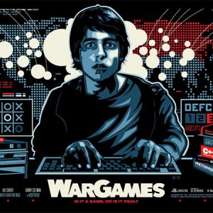 WarGames Poster by James White