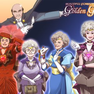 Beautiful Guardians: Golden Girls - Sailor Moon Mashup by Sparklearmy