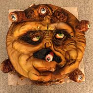 Big Trouble in Little China Cake - Beholder Floating Eyeball Monster Guardian Creature