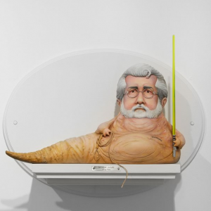 George Lucas Jabba the Hutt by Mike Leavitt
